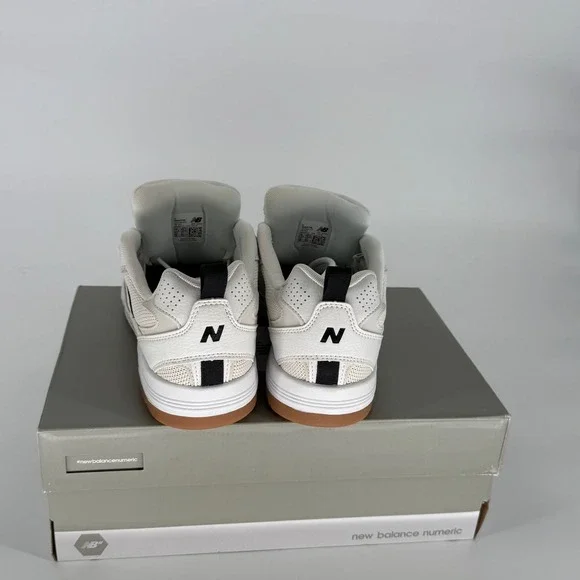 New Balance Numeric Tiago Lemos 808 White/Black Shoes M10 W11.5 W/Box - Picture 3 of 8